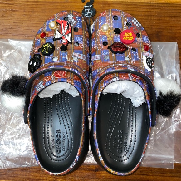 CROCS Shoes Cruella X Crocs Limited Edition Platform Clogs Poshmark